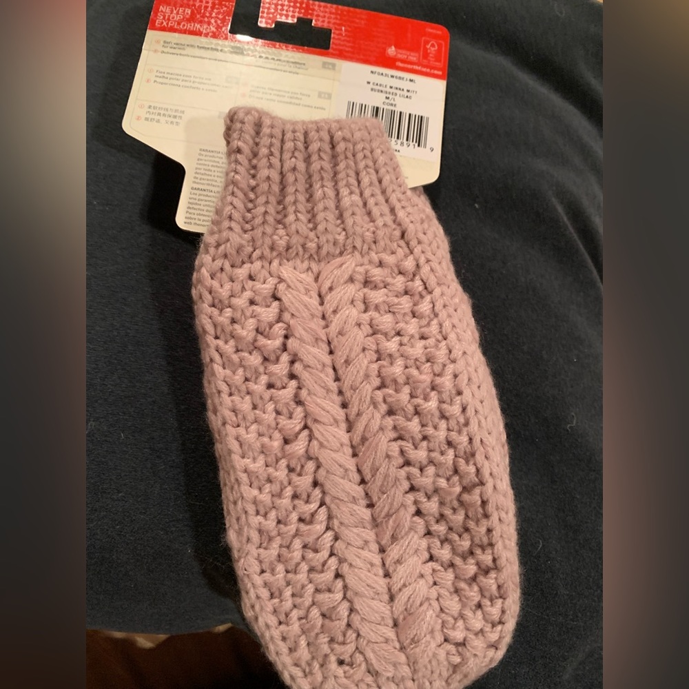 The North Face Cable Knit Mittens